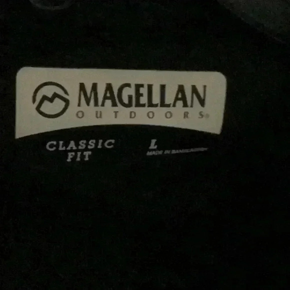 Magellan Quilted Sherpa  Mix Media Gorpcore Pullover Buffalo Check Black White L - Picture 9 of 9